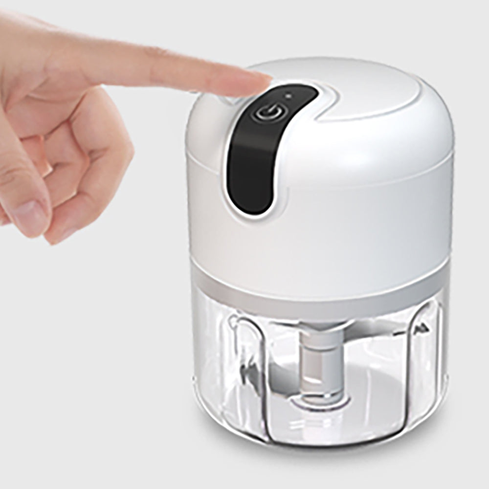 Mini Picador Eléctrico De Alimentos Recargable USB