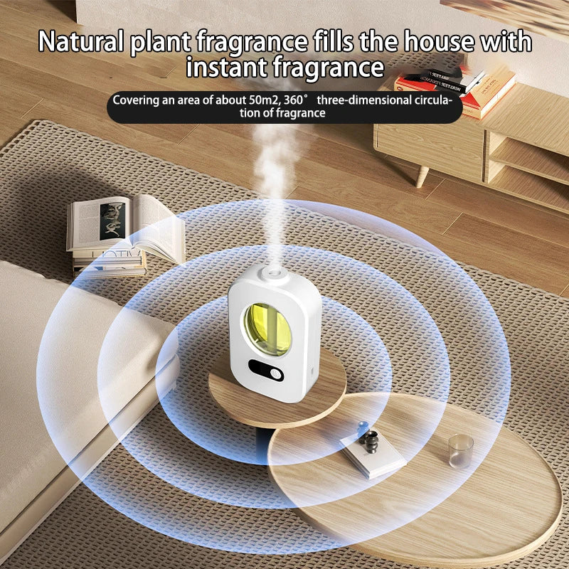 Difusor automático de aromaterapia.