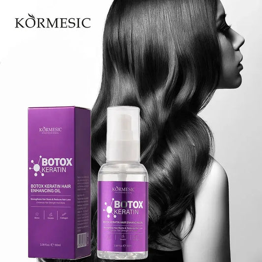 Aceite Fortalecedor de Cabello con Keratina (100ml) – Reparación Profunda y Brillo Intenso
