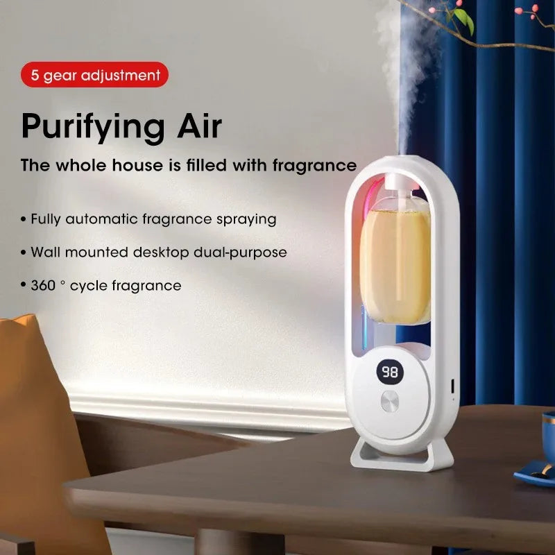 Mini máquina de aromaterapia.