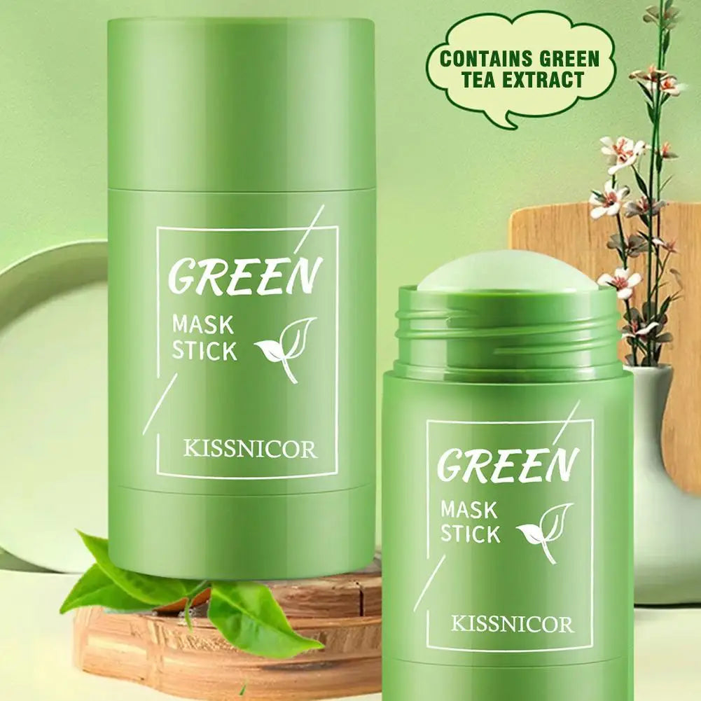 Mascarilla de té verde para limpieza facial