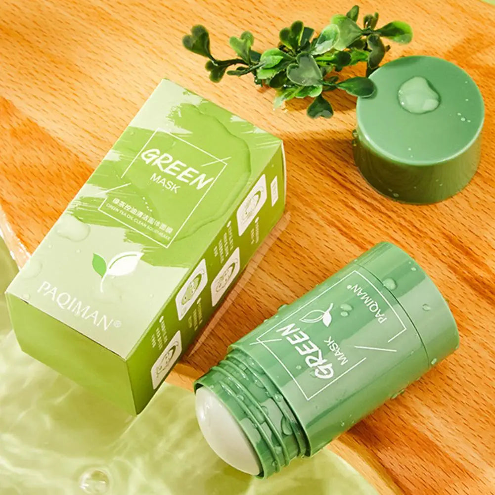 Mascarilla de té verde para limpieza facial