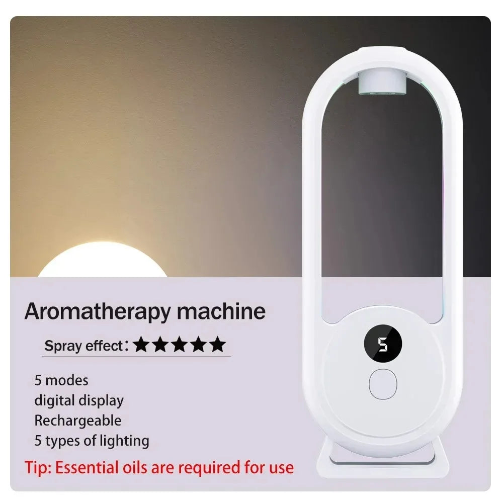 Mini máquina de aromaterapia.