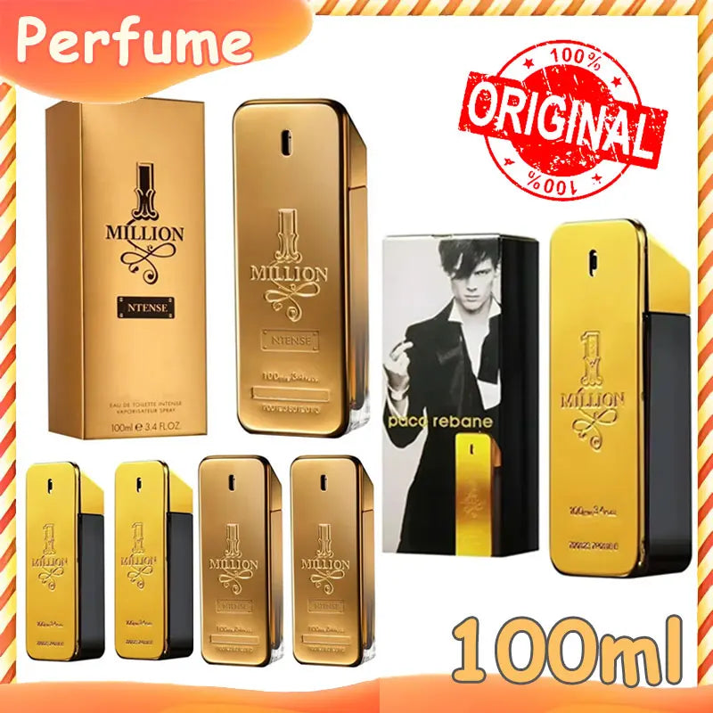 100ml Original Million Gold Perfume para Hombre